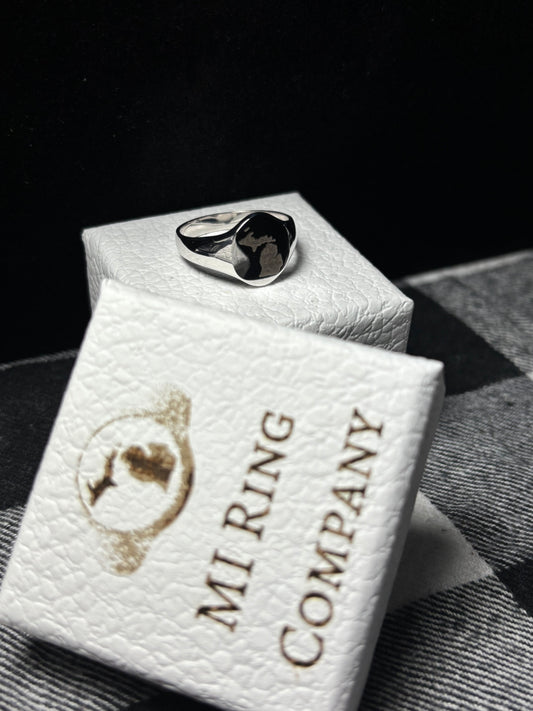 Sterling Silver MI Ring - Minimalist Edition