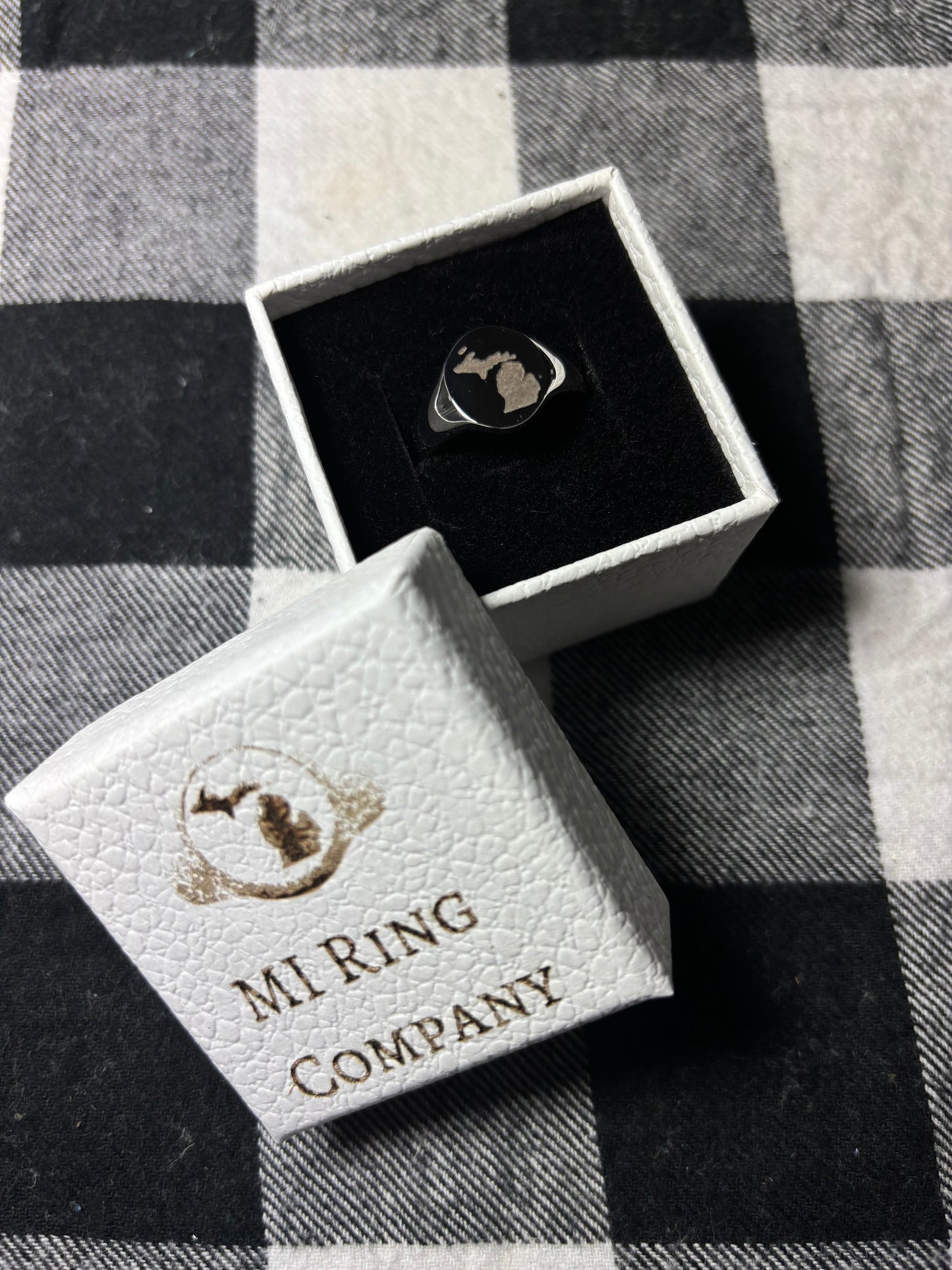 Sterling Silver MI Ring - Minimalist Edition
