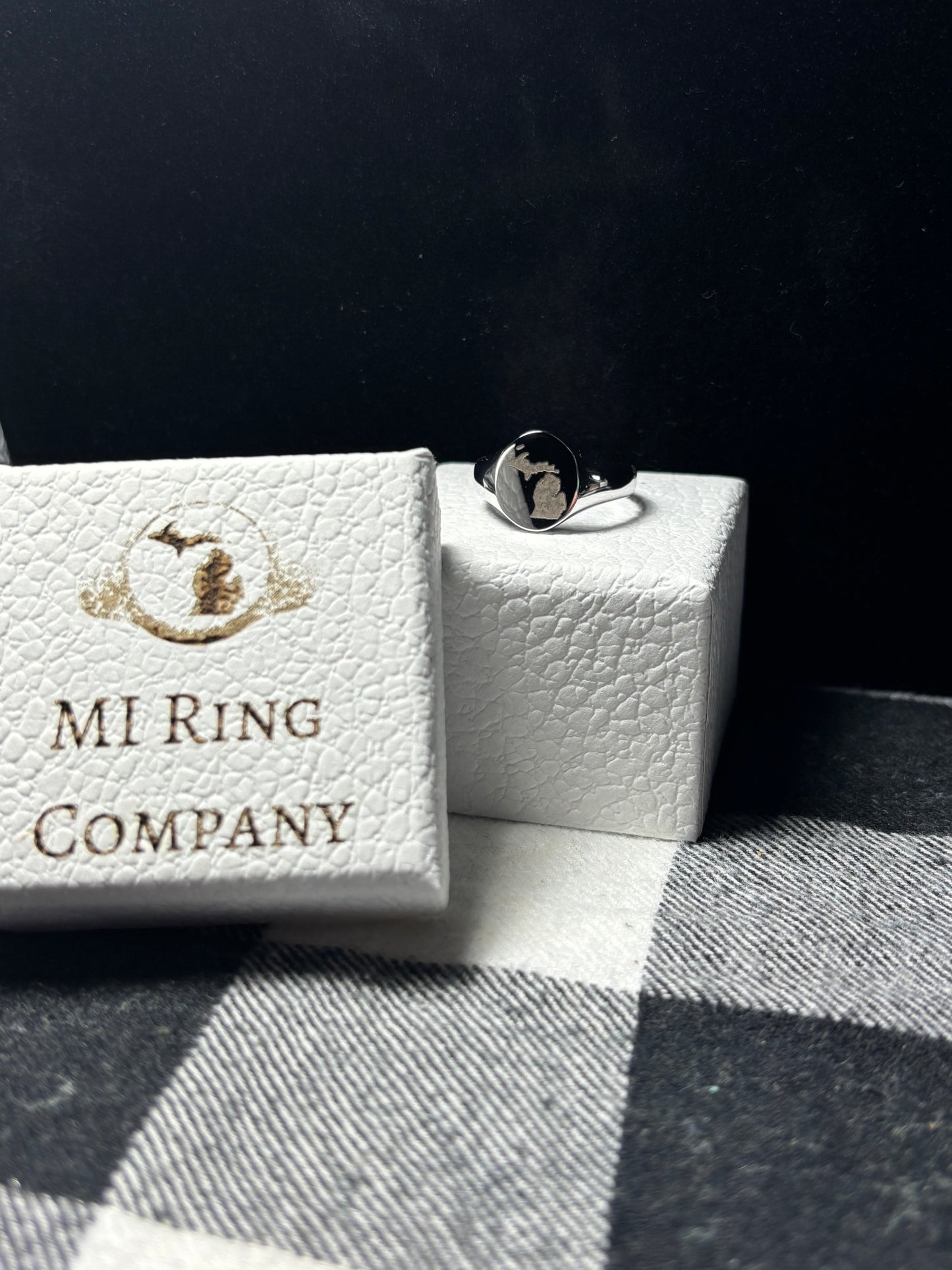 Sterling Silver MI Ring - Minimalist Edition