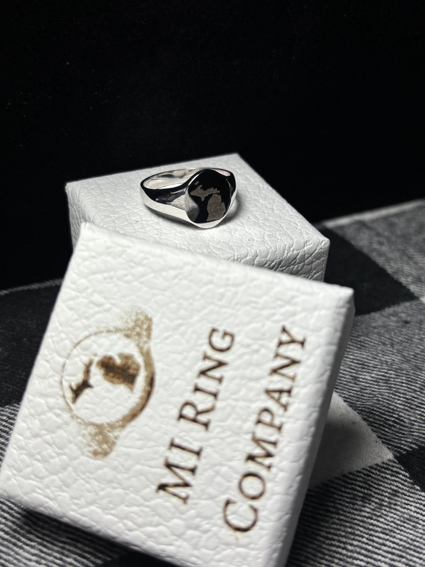 Sterling Silver MI Ring - Minimalist Edition